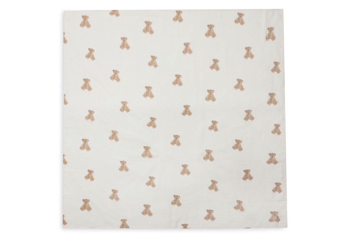 Hydrofiele Doek Large 115x115cm Teddy Bear - 2 Stuks