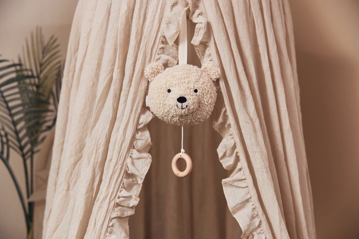 Muziekhanger Teddy Bear - naturel