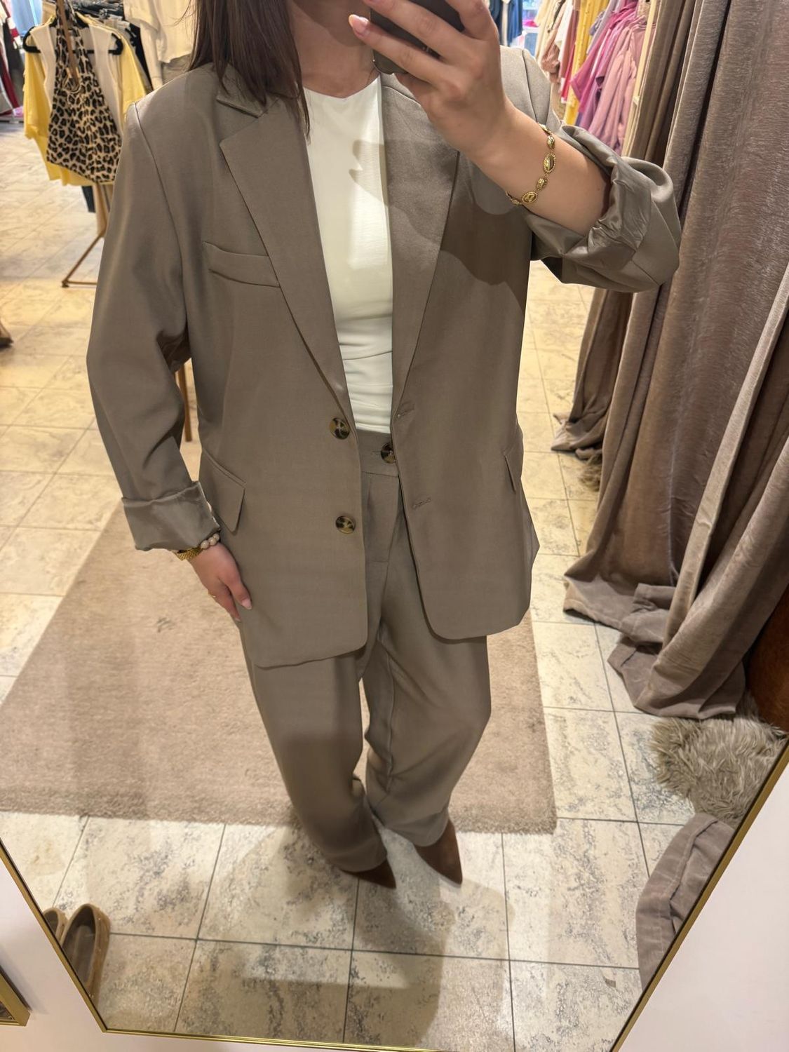 Blazer - taupe