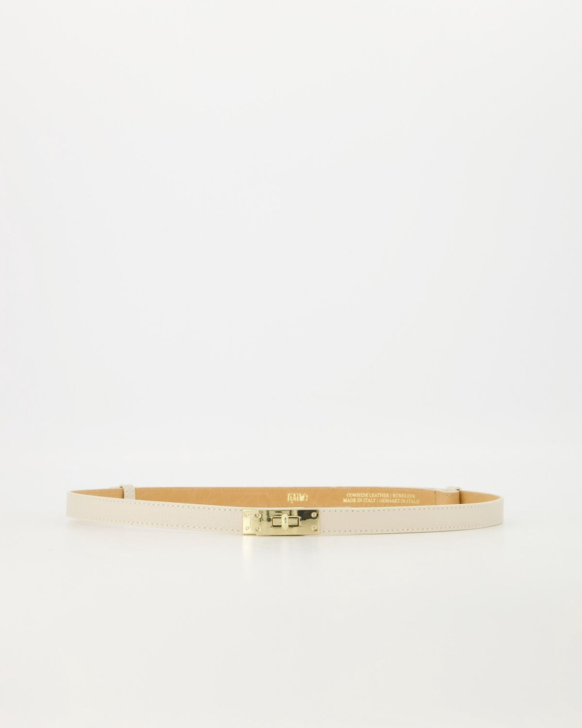 Riem Garcia leer - ecru (D37)