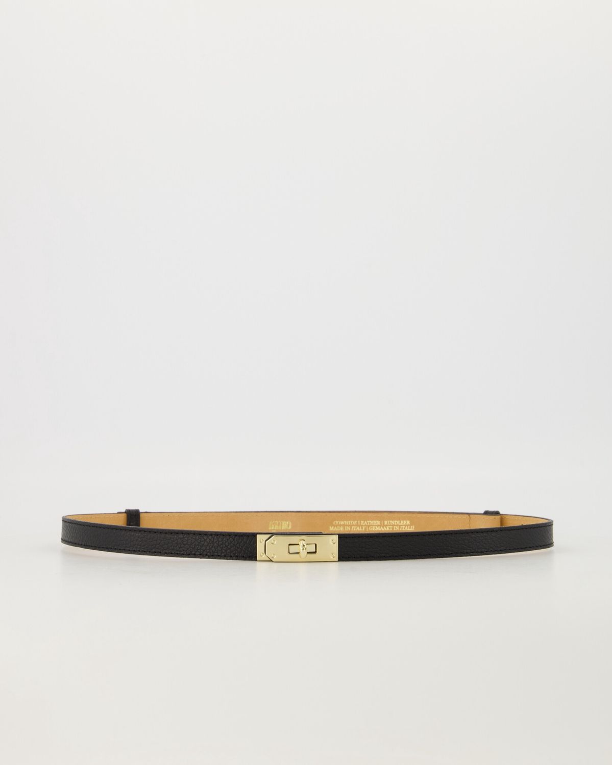 Riem Garcia leer - zwart (D28)