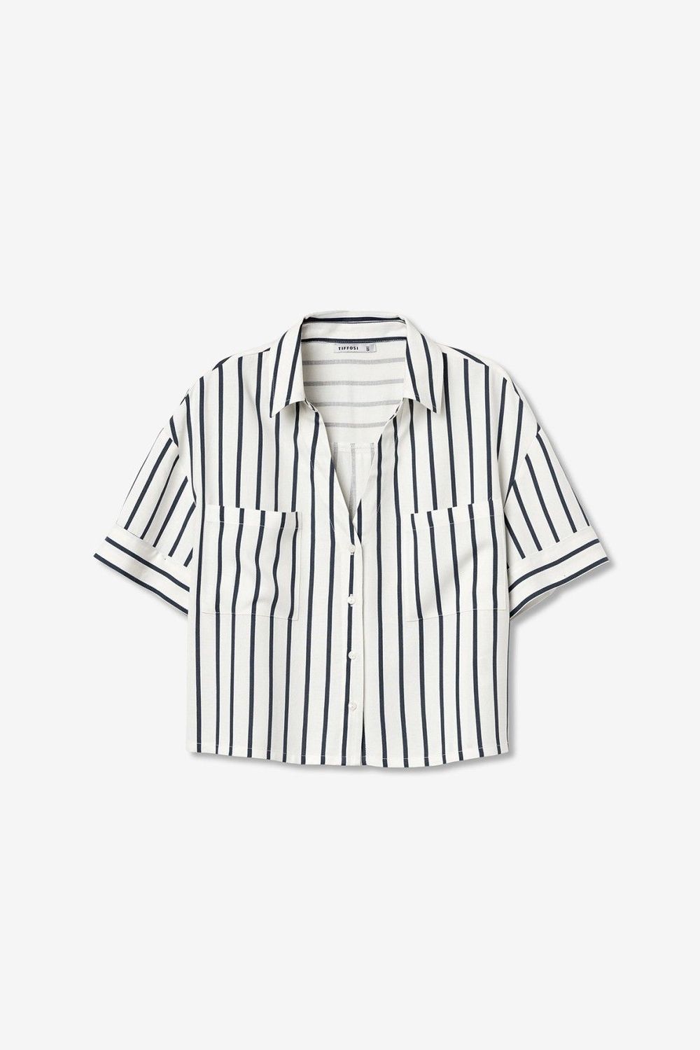 Blouse Kefir - streep lyons blue