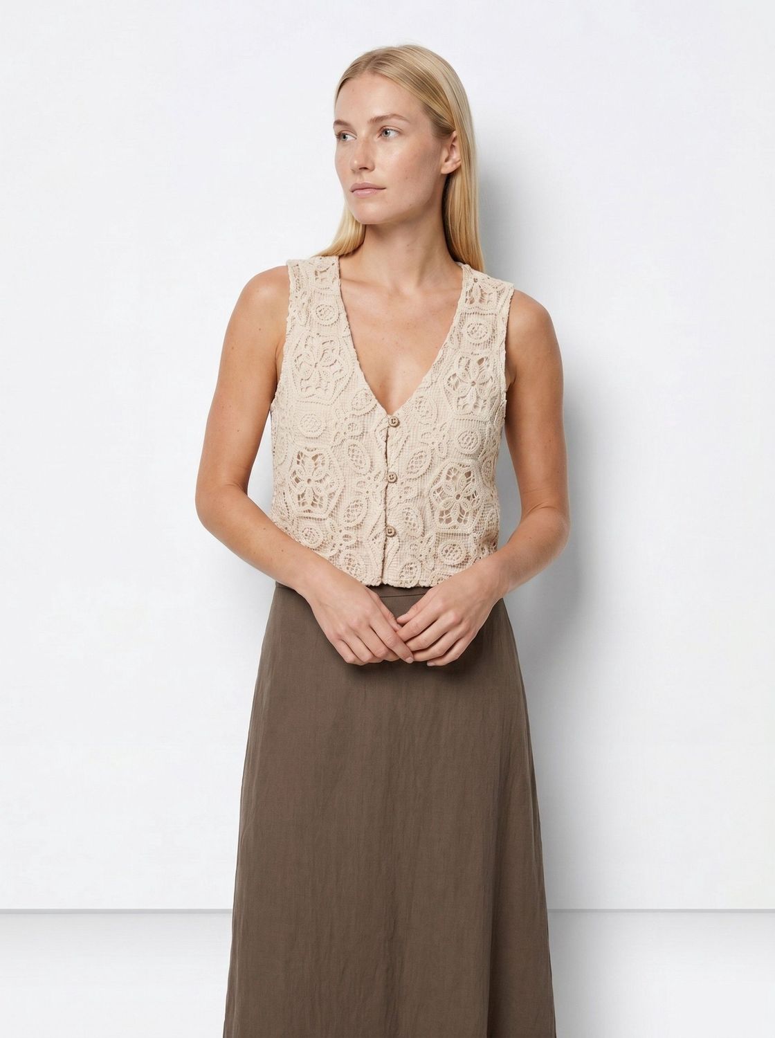 Top Pucky - beige
