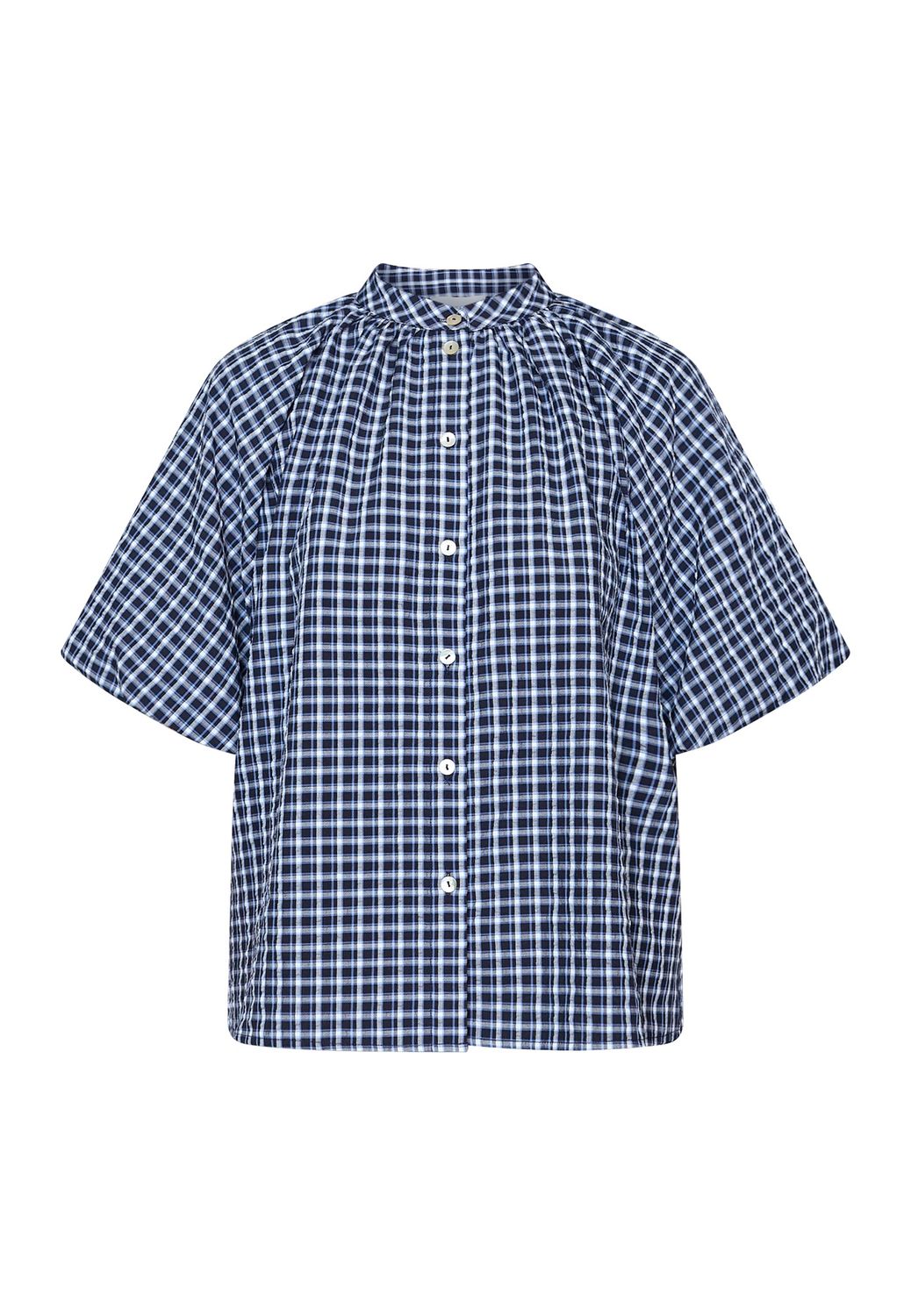 Blouse Elice - black check