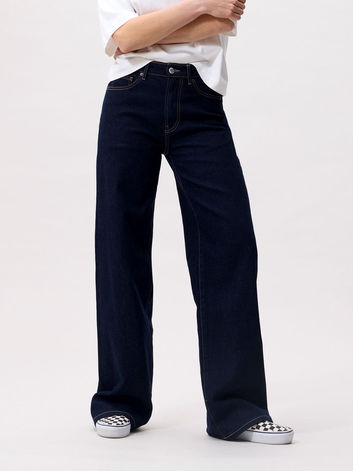 Loose fit jeans - dark blue