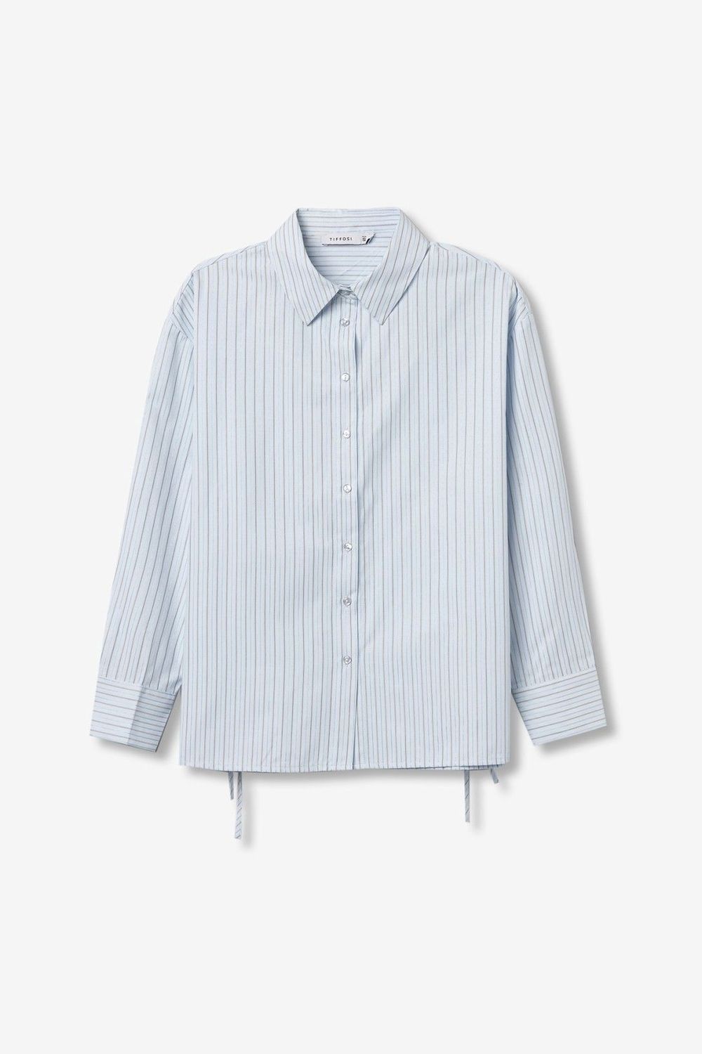 Blouse Saldanha - baby blauw streep
