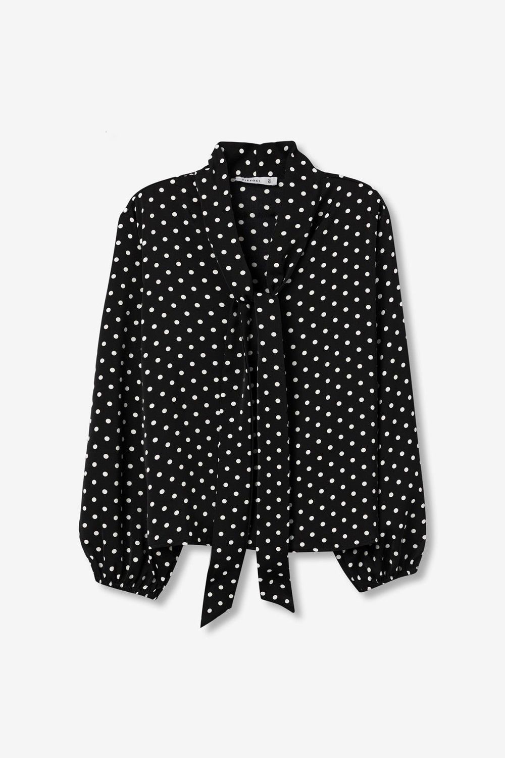 Blouse Billy - zwart stippen