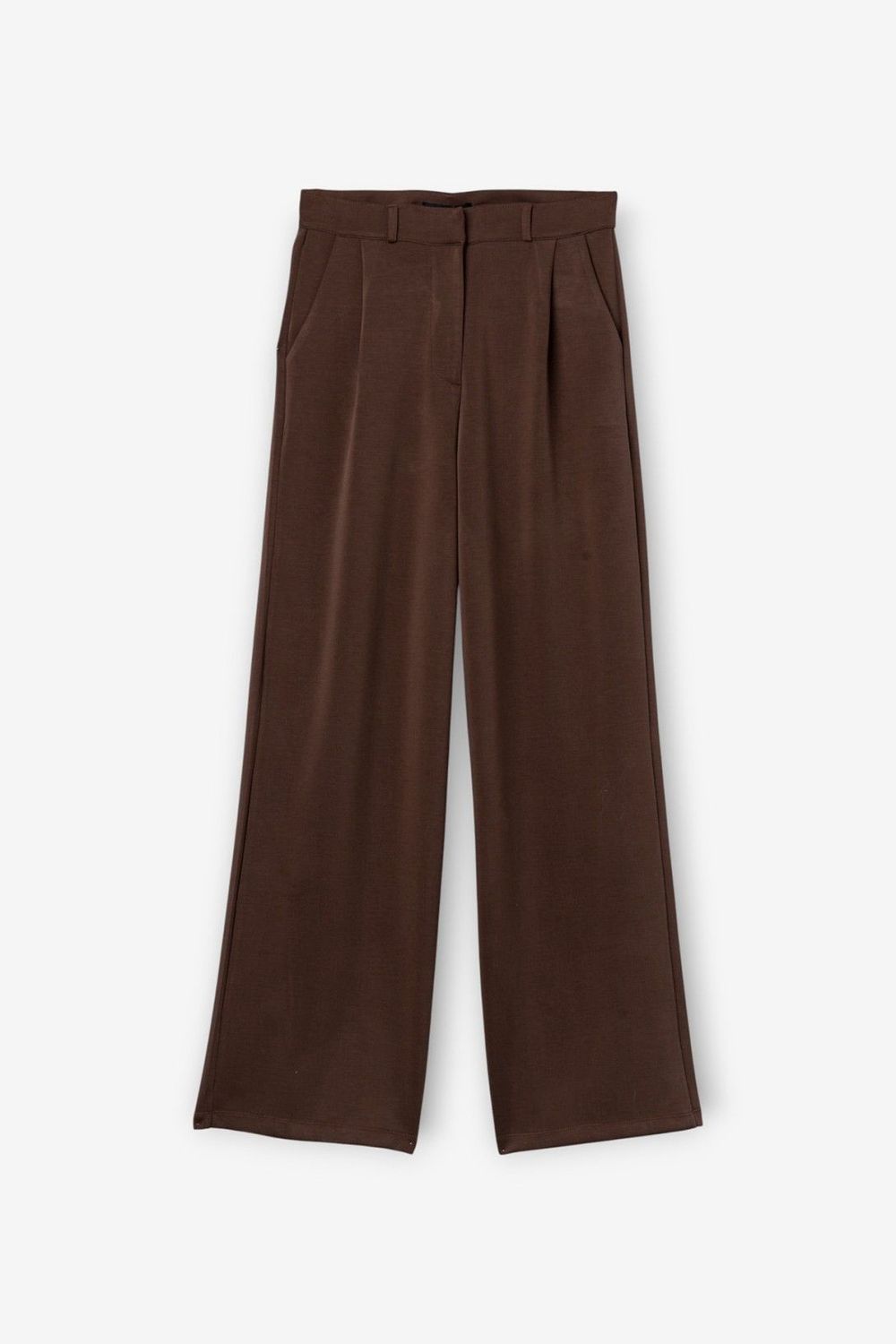 Pantalon Teddy - donkerbruin