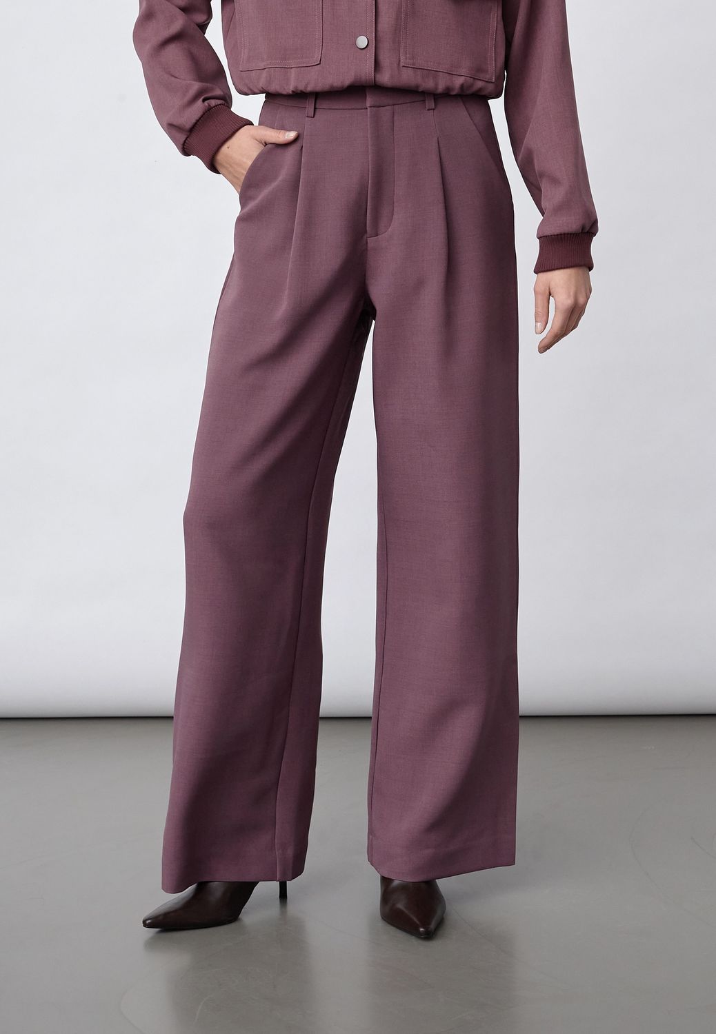 Pantalon Great - berry