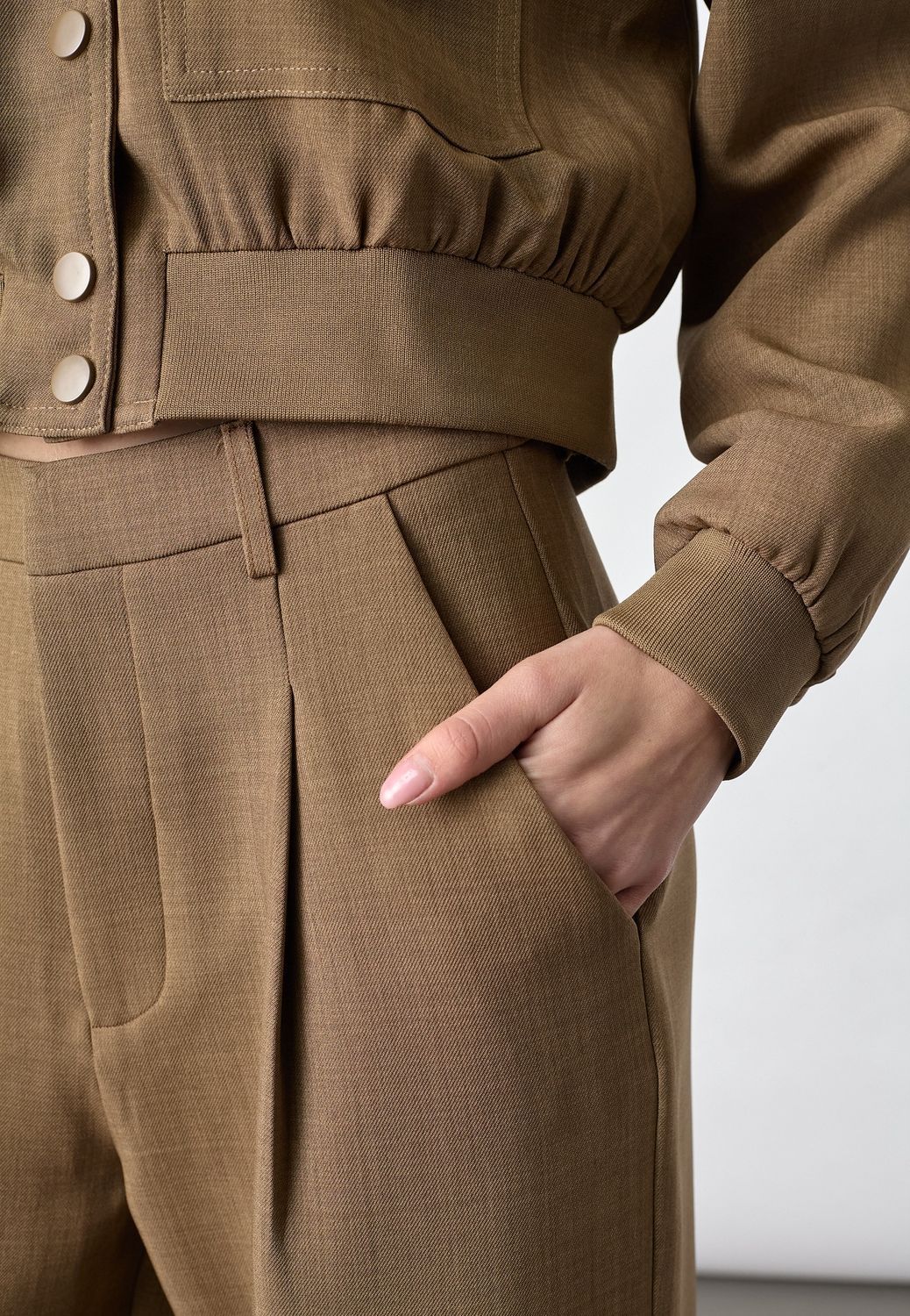 Jacket Garwin - dark sand