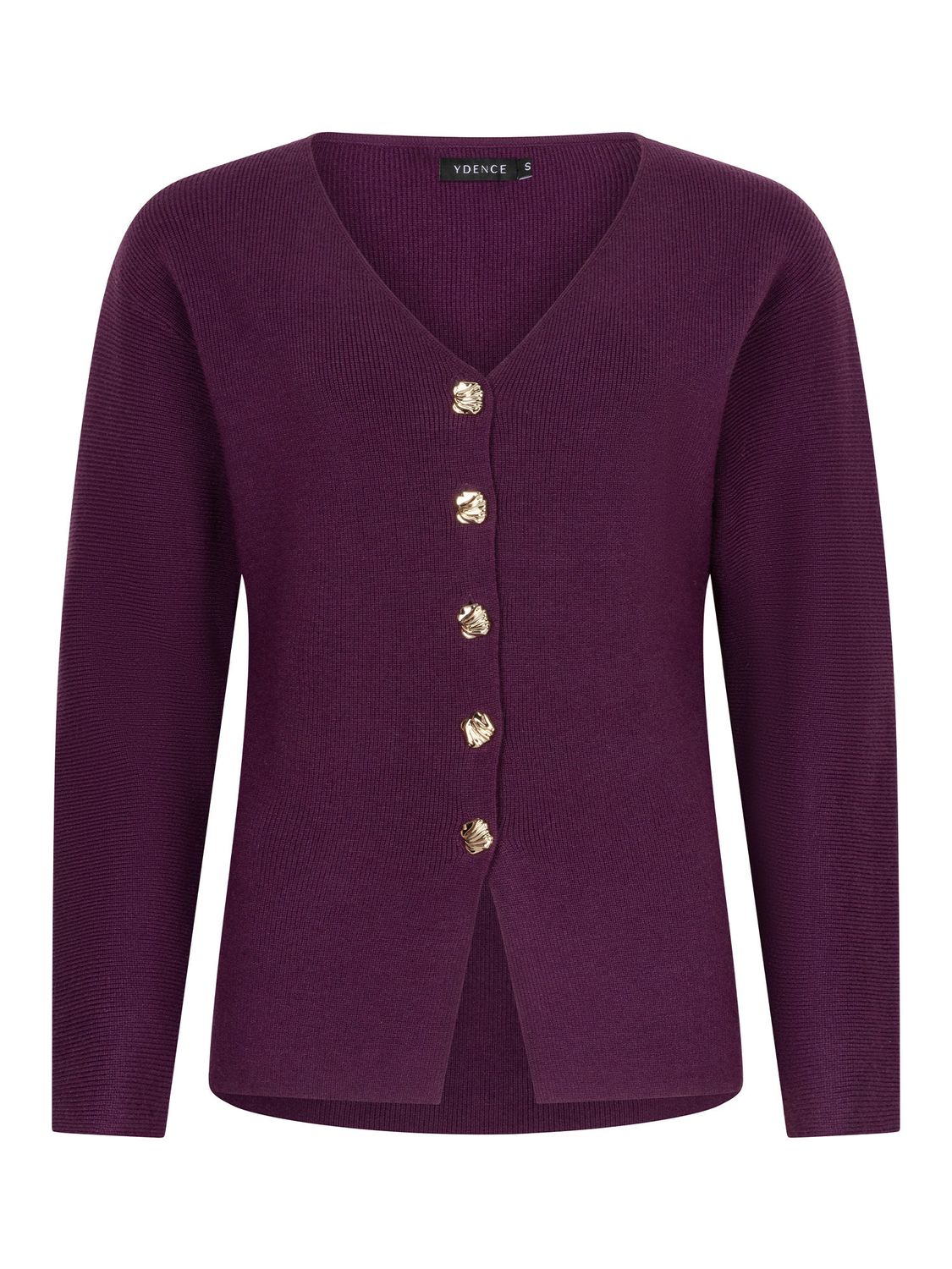 Knitted top Daisy - plum