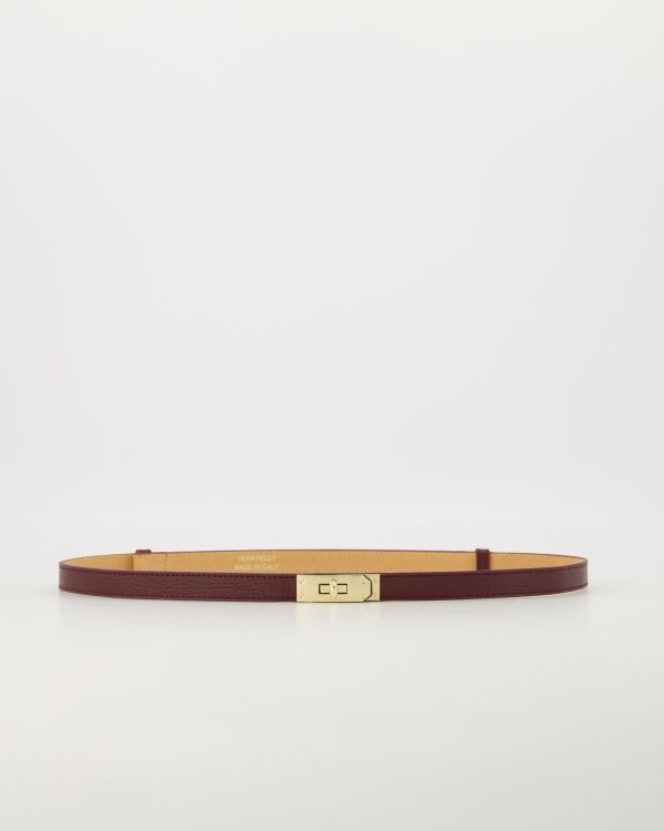 Riem Garcia leer - bordeaux (D54)