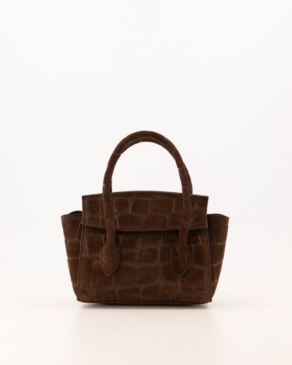 Tas Florence Croco - donkerbruin