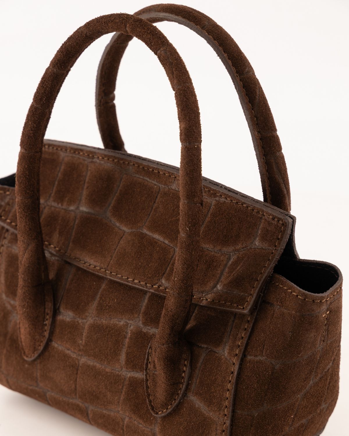 Tas Florence Croco - donkerbruin