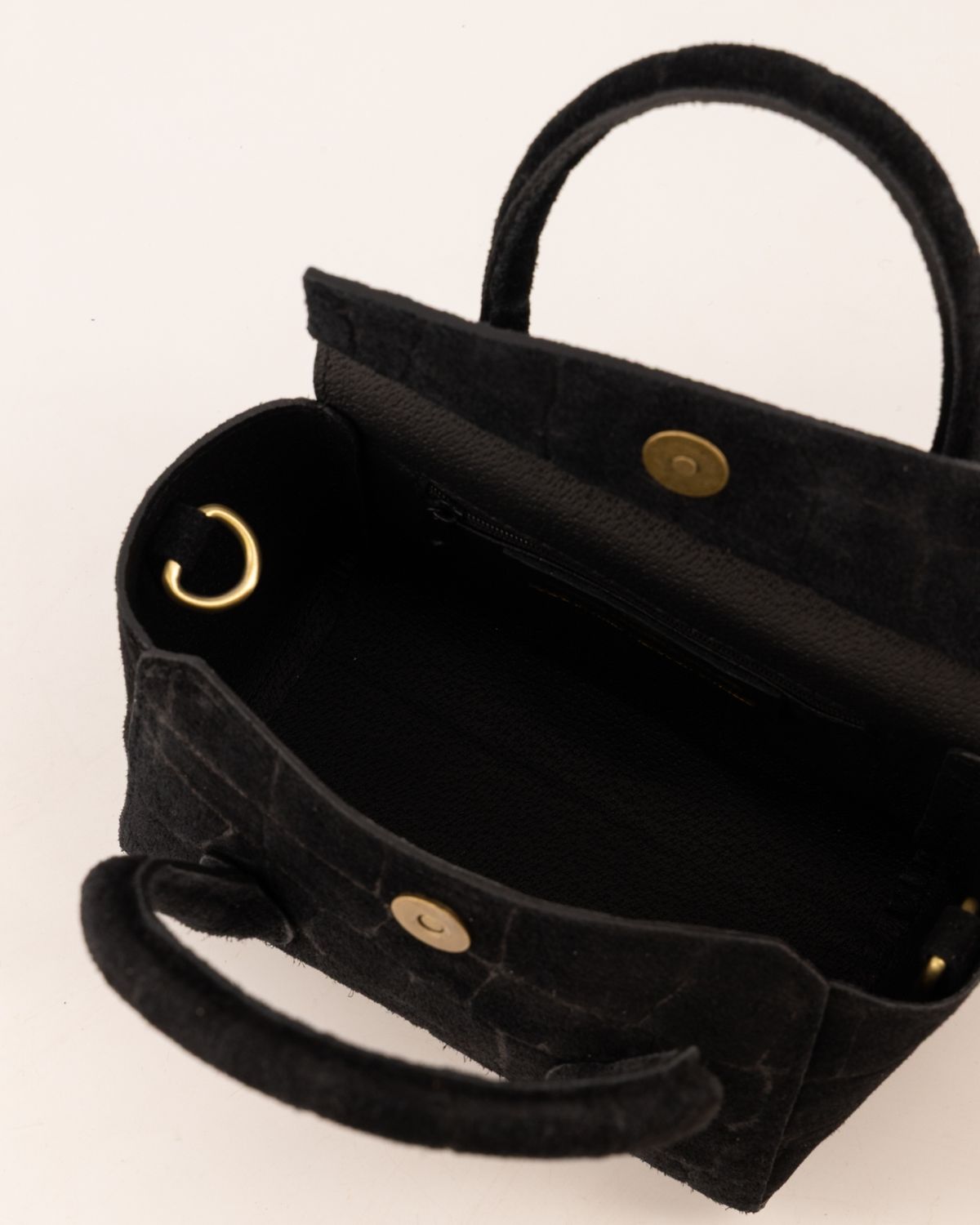 Tas Florence Croco - zwart