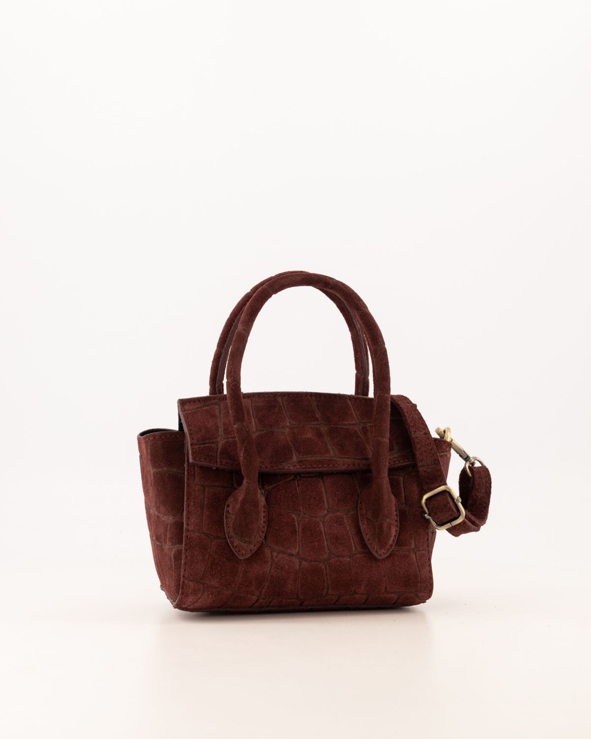 Tas Florence Croco - burgundy