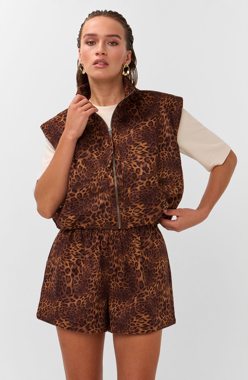 Gilet Axel - brown