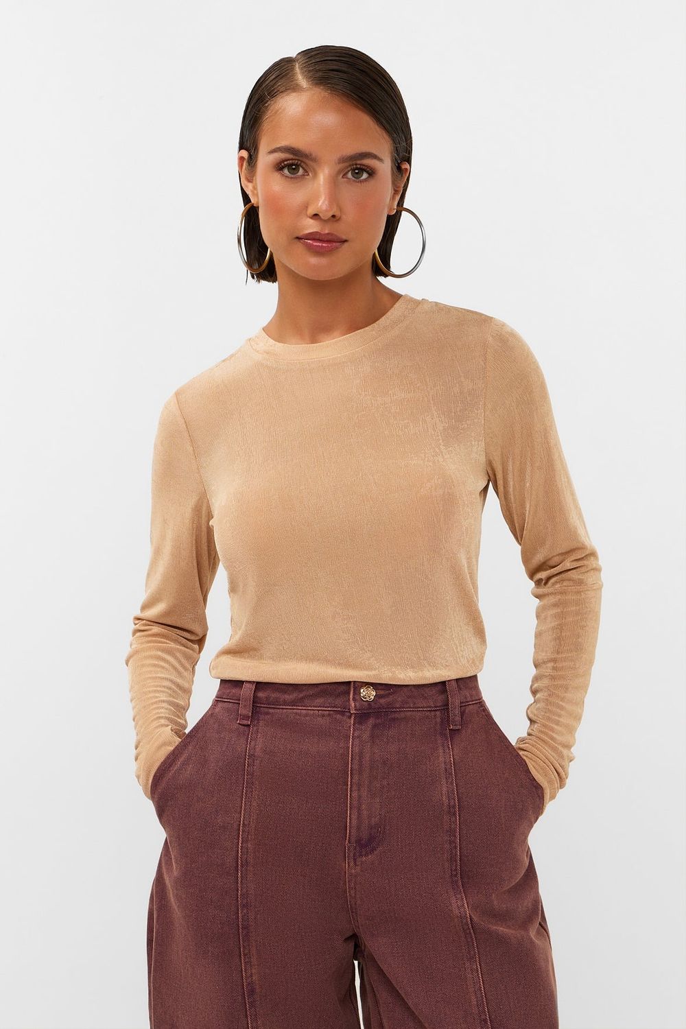 T-shirt Lynn - beige
