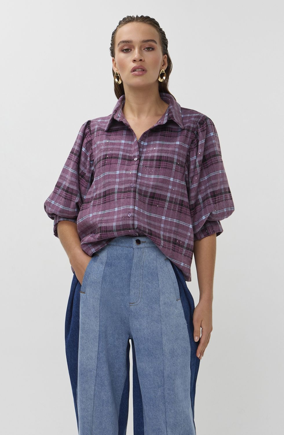 Blouse Vale - purple