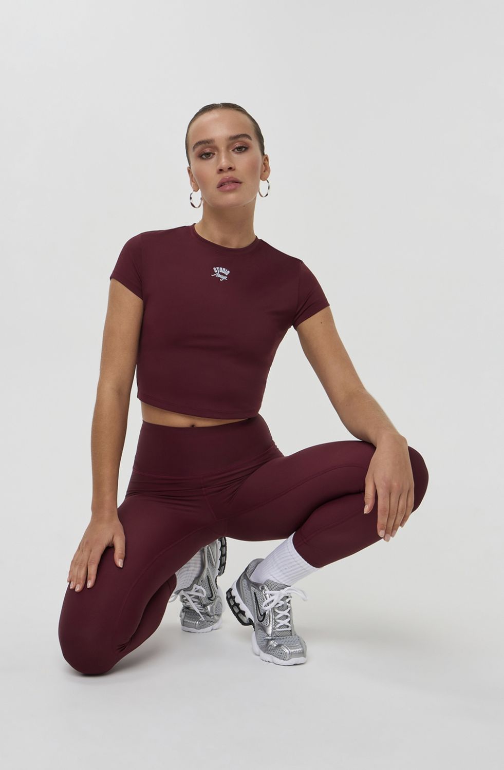 Essentiel Tee - bordeaux