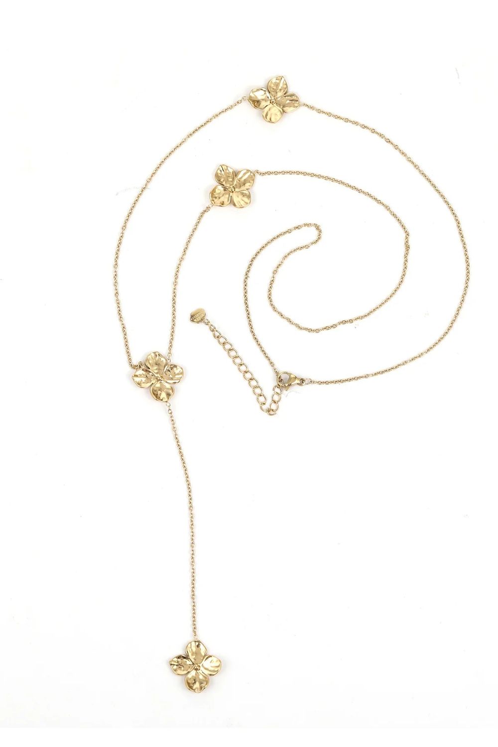 Ketting lang dichte bloemetjes
