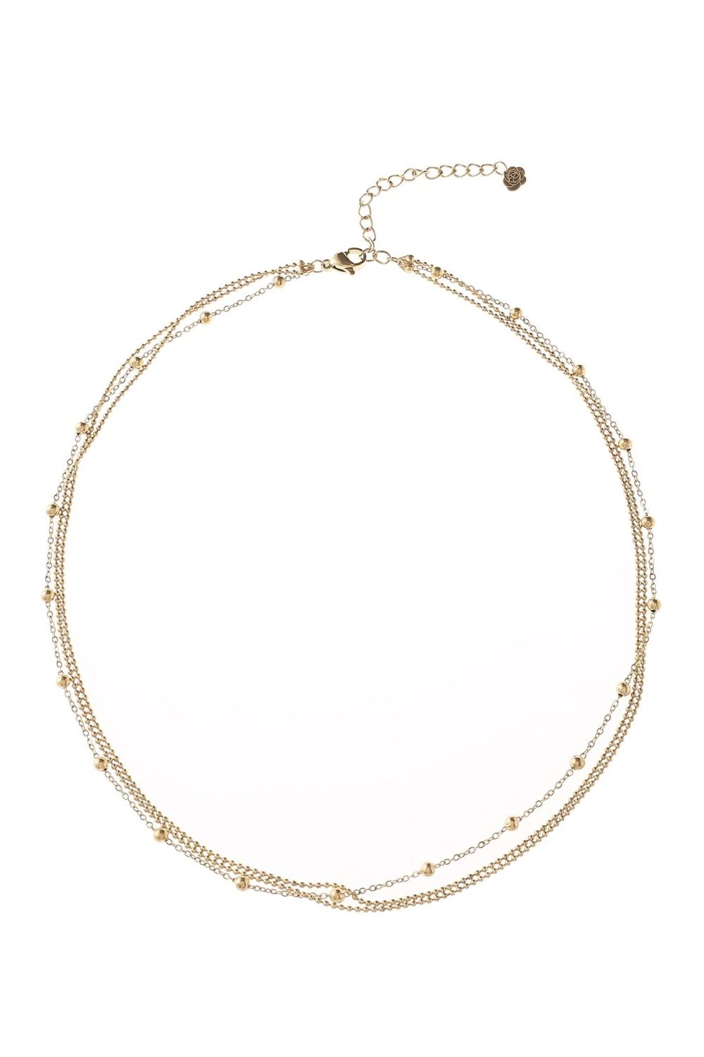 Ketting 3 laags bolletjes