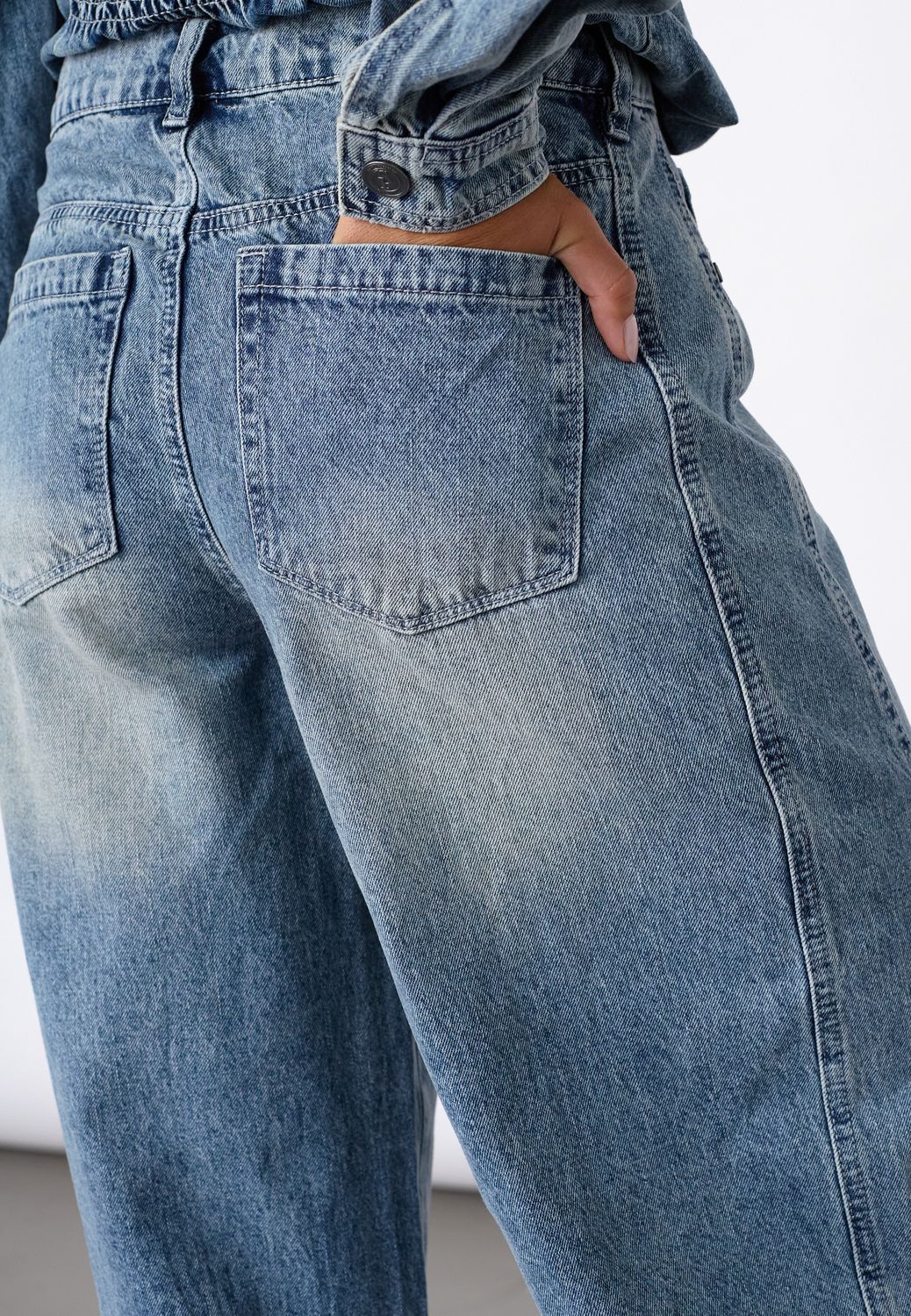 Barrel jeans Fiora - vintage denim