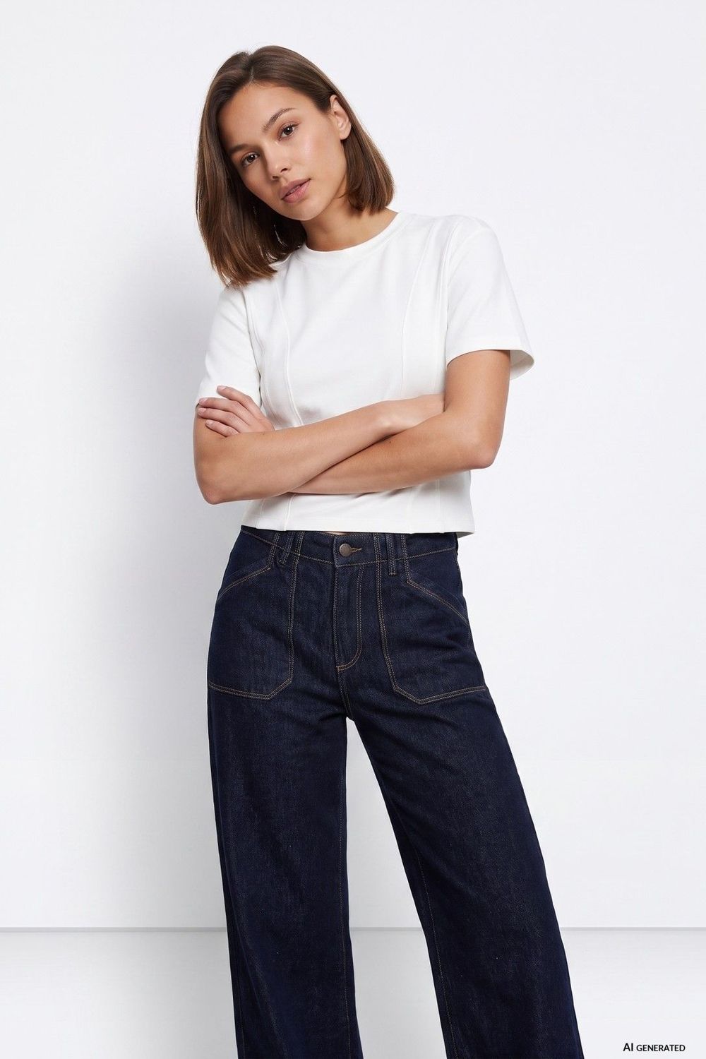 T-shirt Rumi - wit