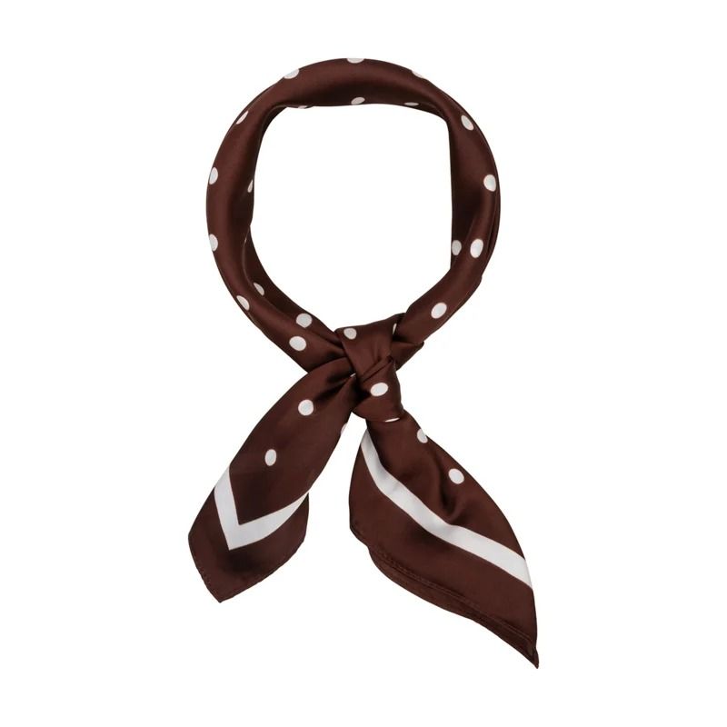 Sjaal dots brown