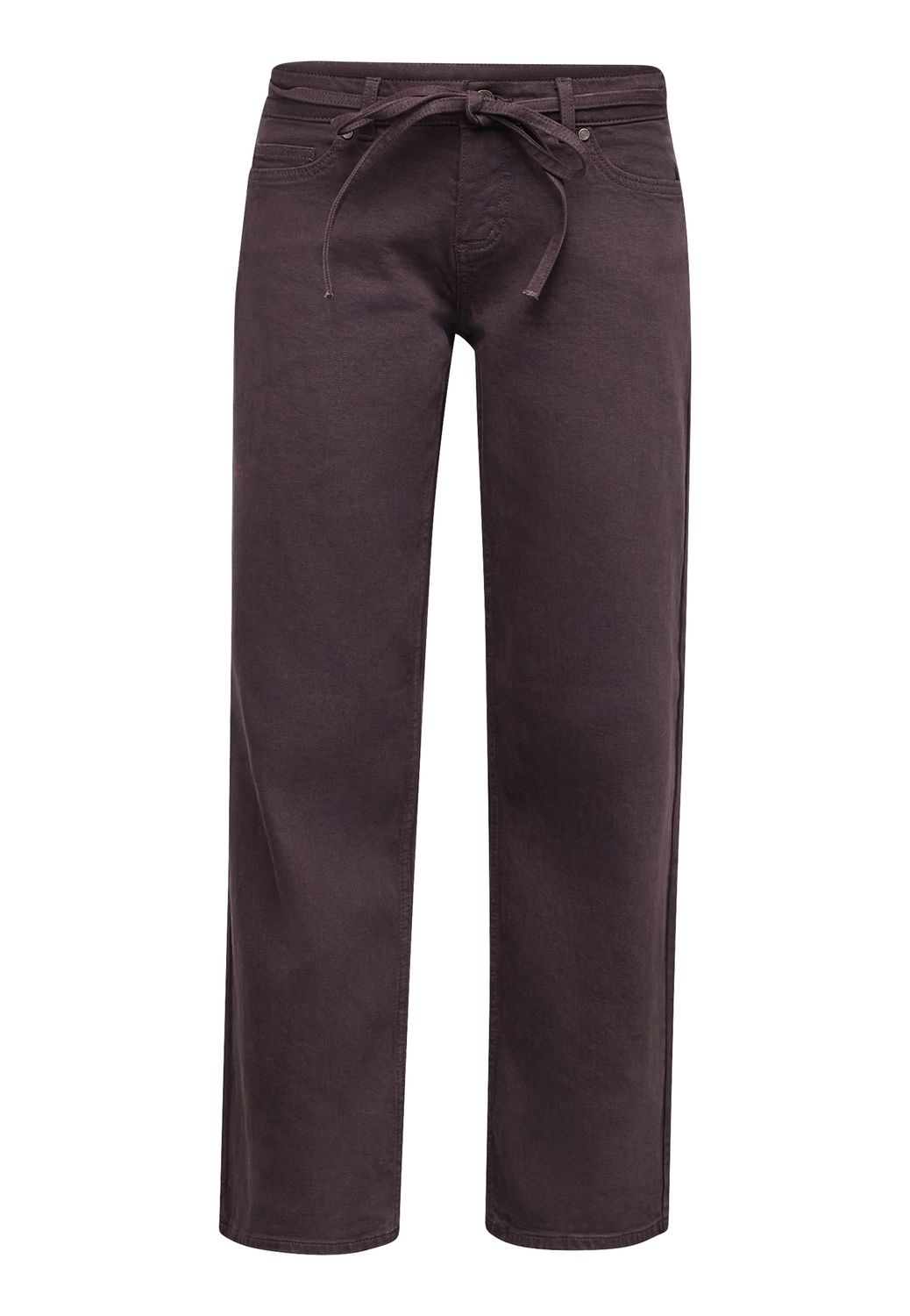 Jeans Onea medium waist - donkerbruin