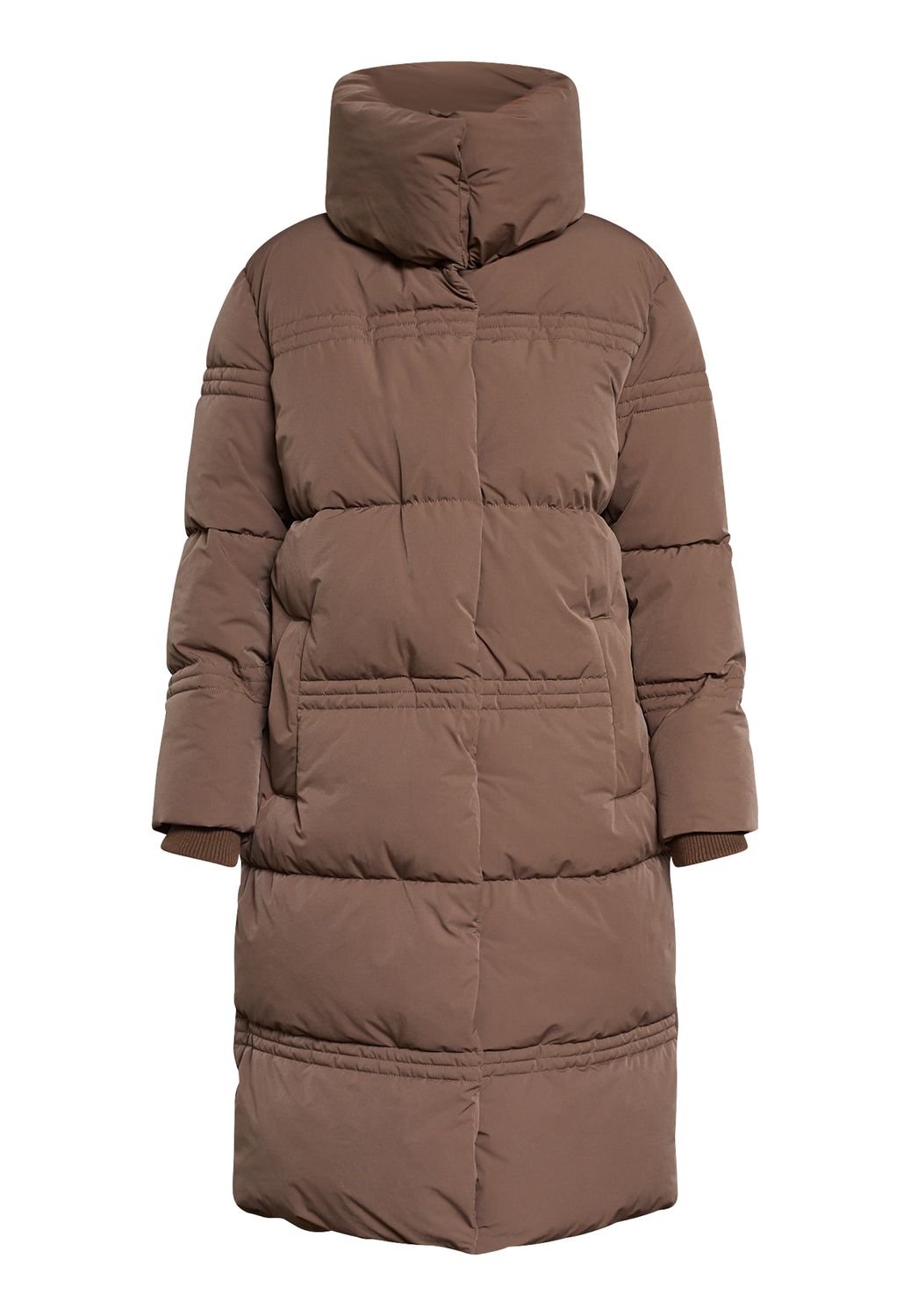 Lange winterjas Luvia  - mocca