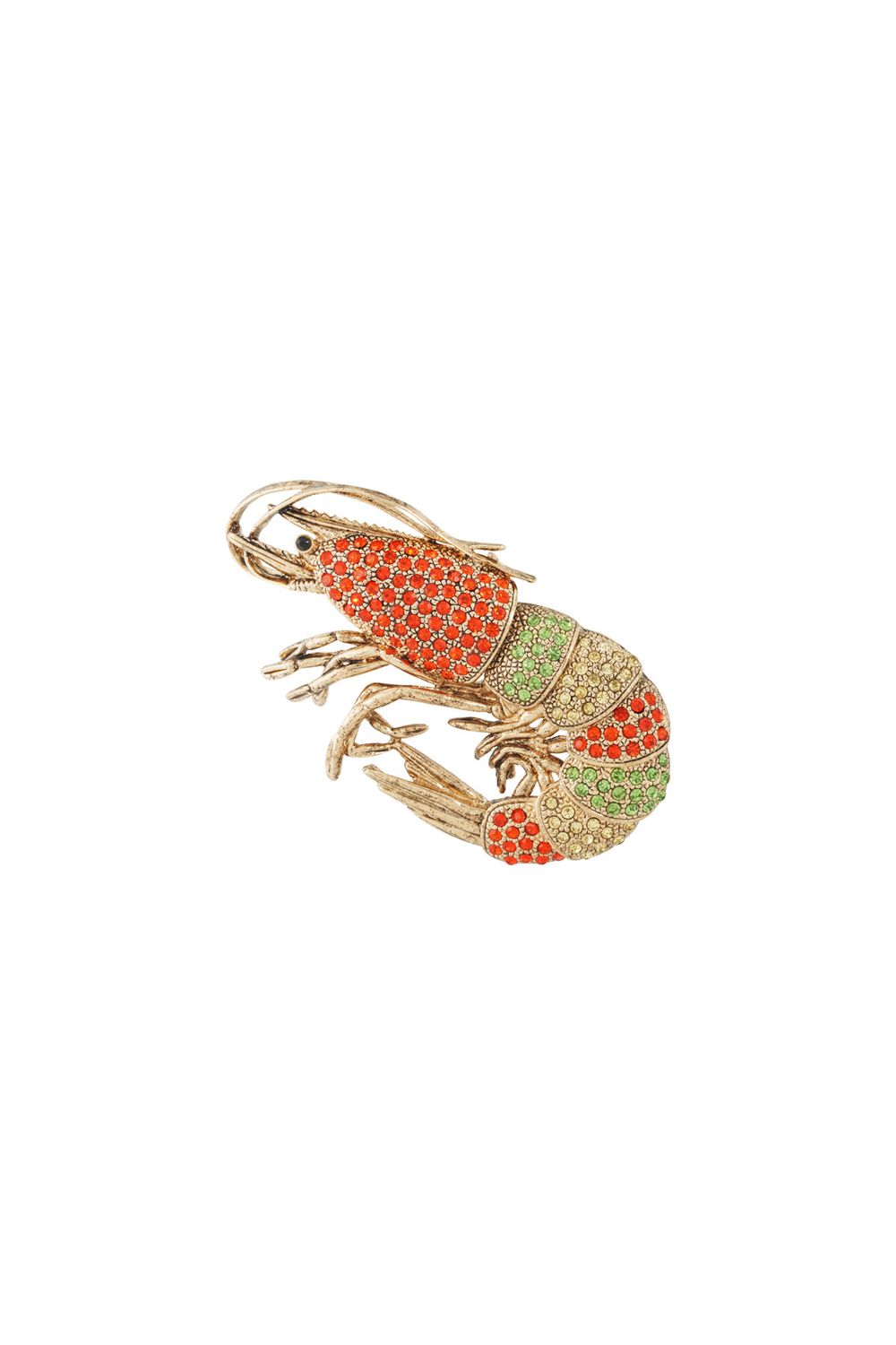 Broche Shrimp - multi