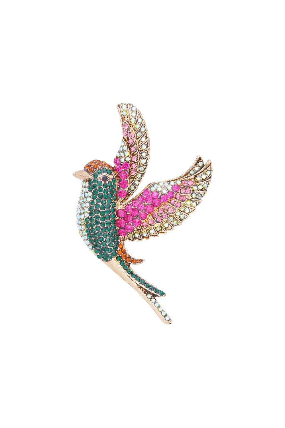 Broche Bird - multi