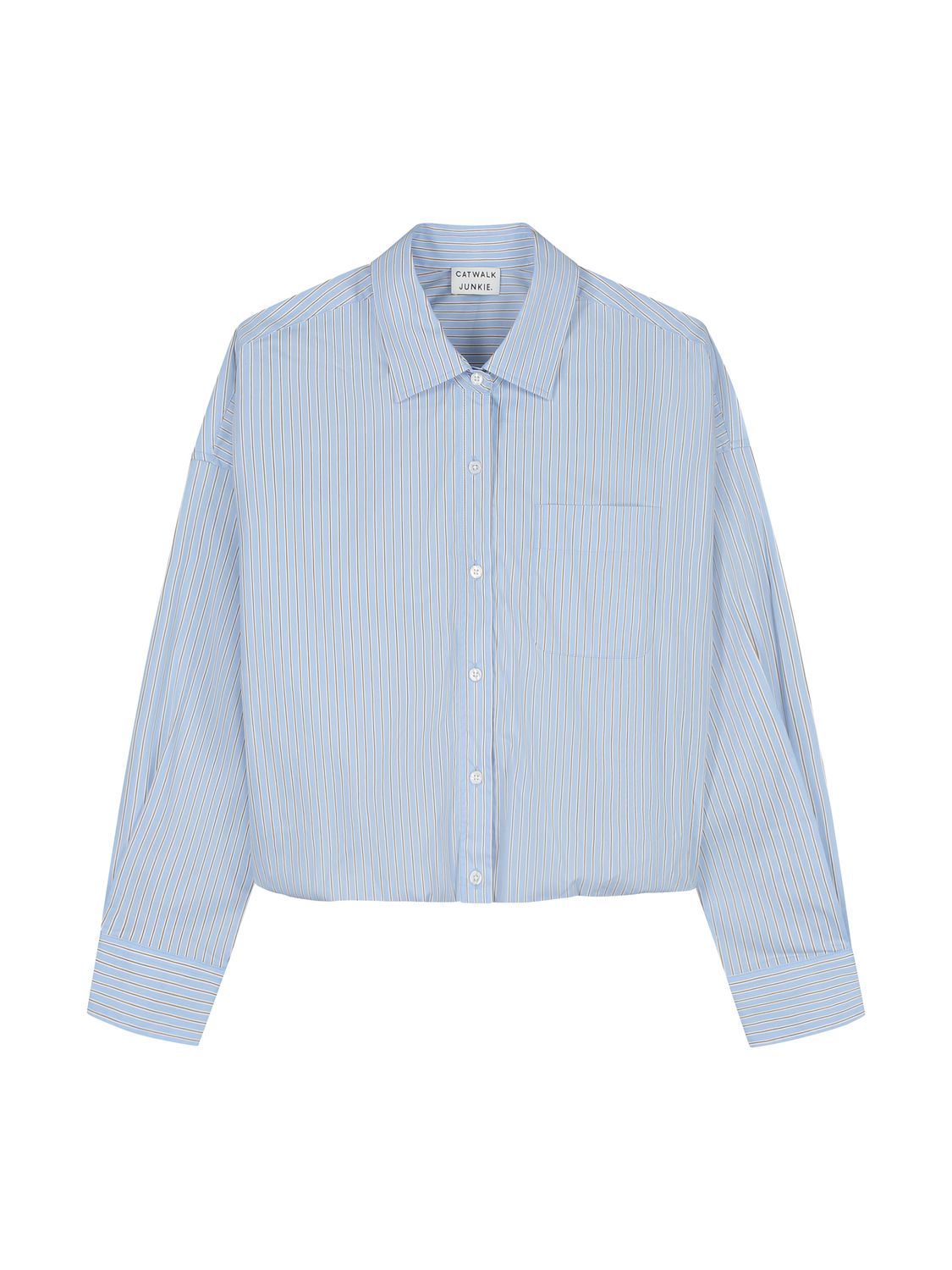Tuck in blouse - blue