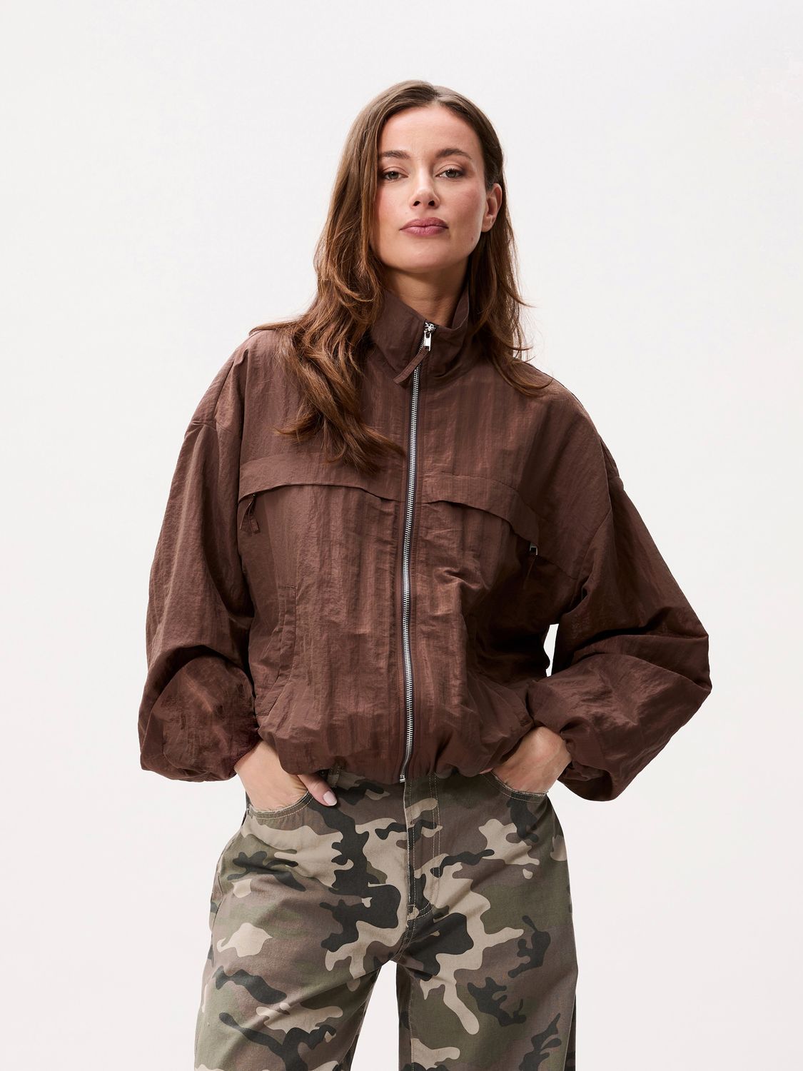 Windbreaker jacket - rocky road