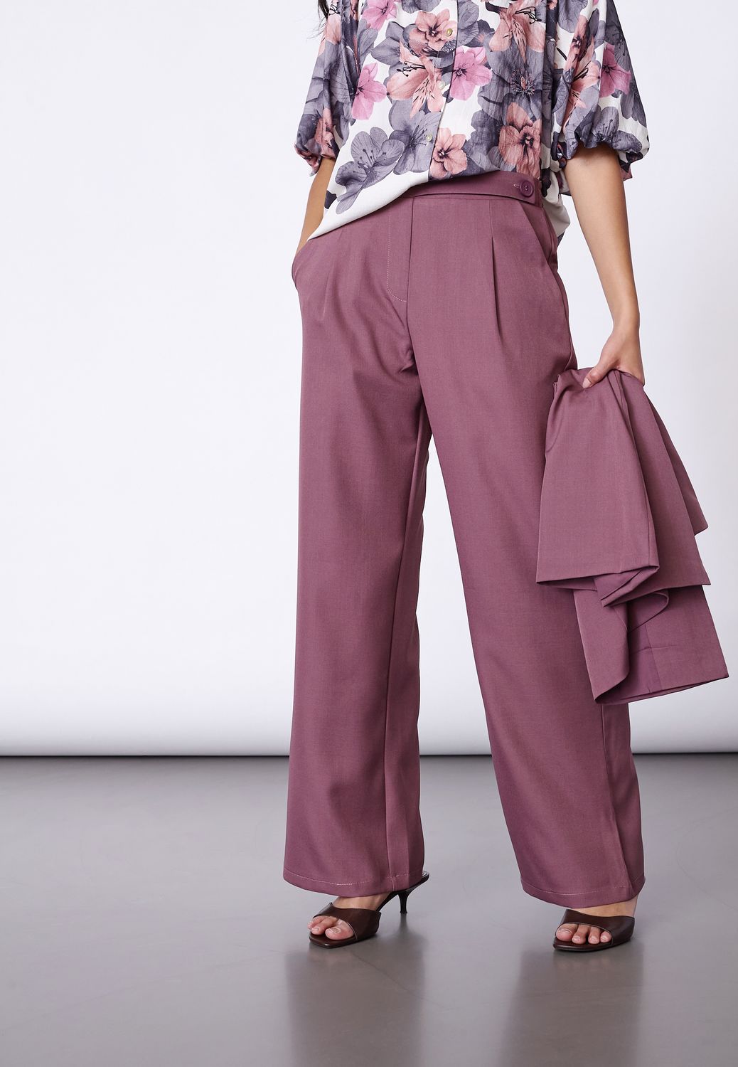 Pantalon Viksa - berry
