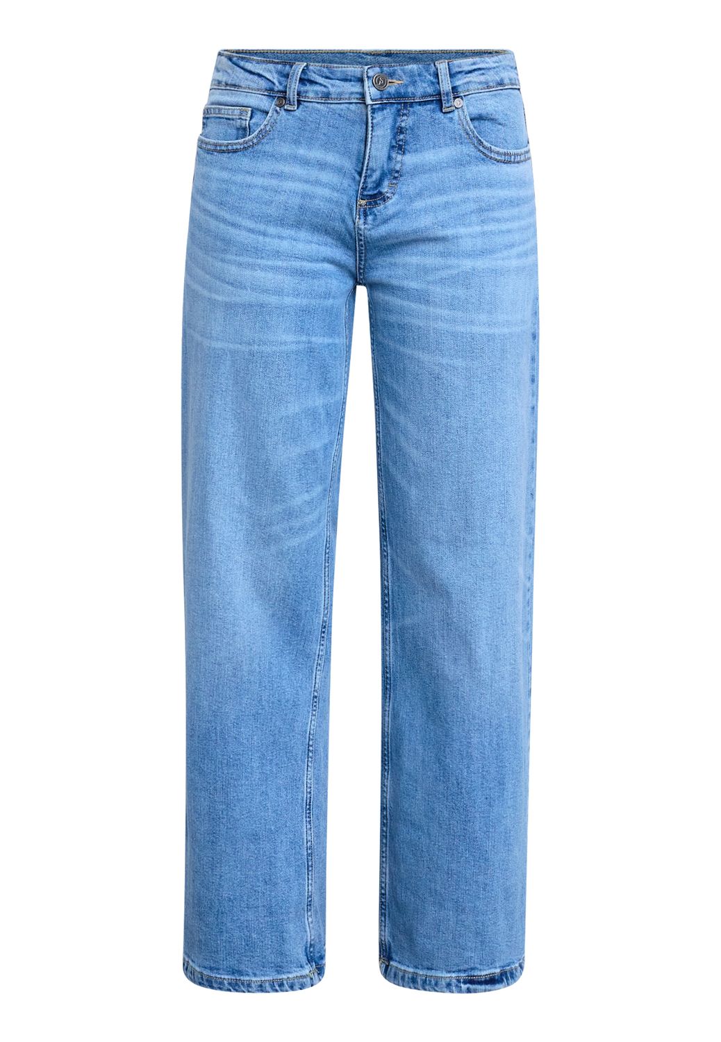 Jeans Owi mid waist - medium blue