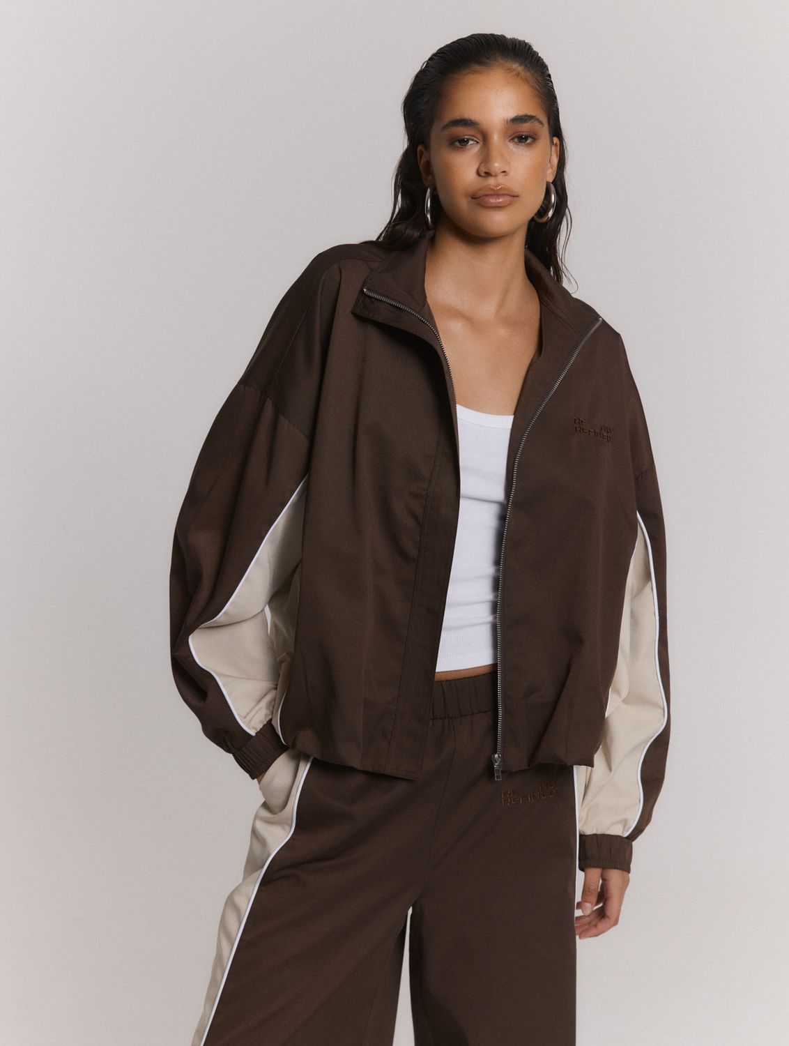 Jacket Annie - choc brown
