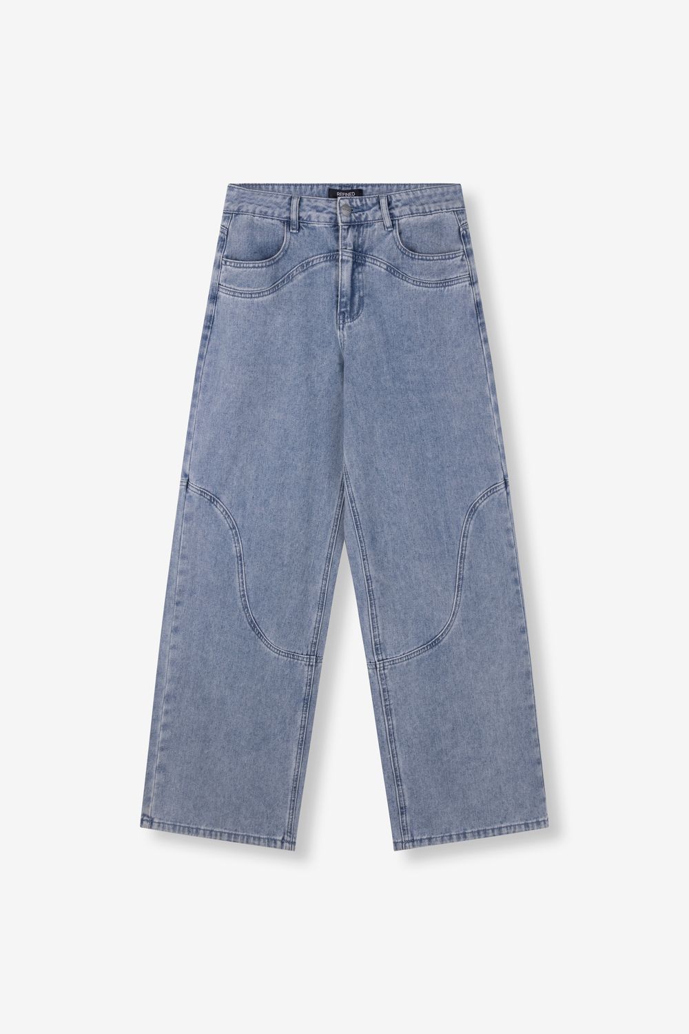 Wide leg jeans Luxi - blue denim