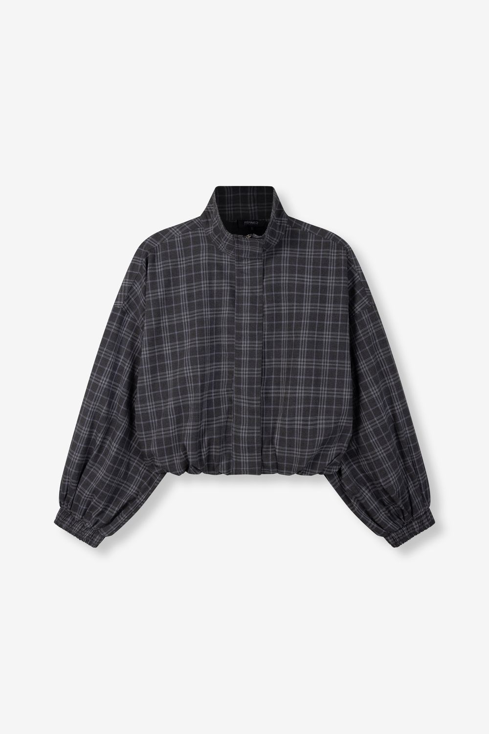 Oversized jacket Skye - check