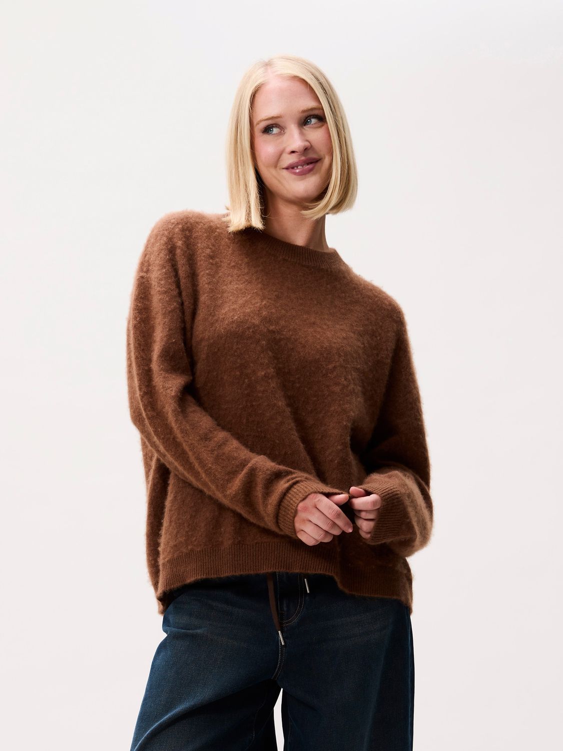 Super soft merino knit - caramel