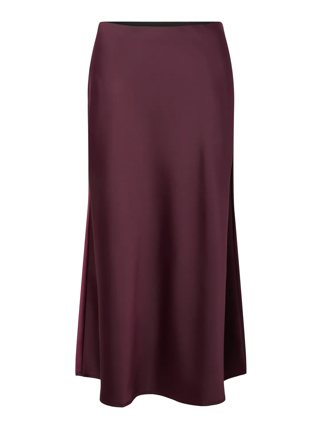 Satijnen rok Pella - burgundy