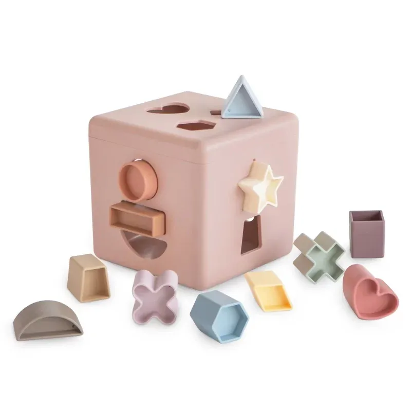 Shape Sorting Box - Pastel