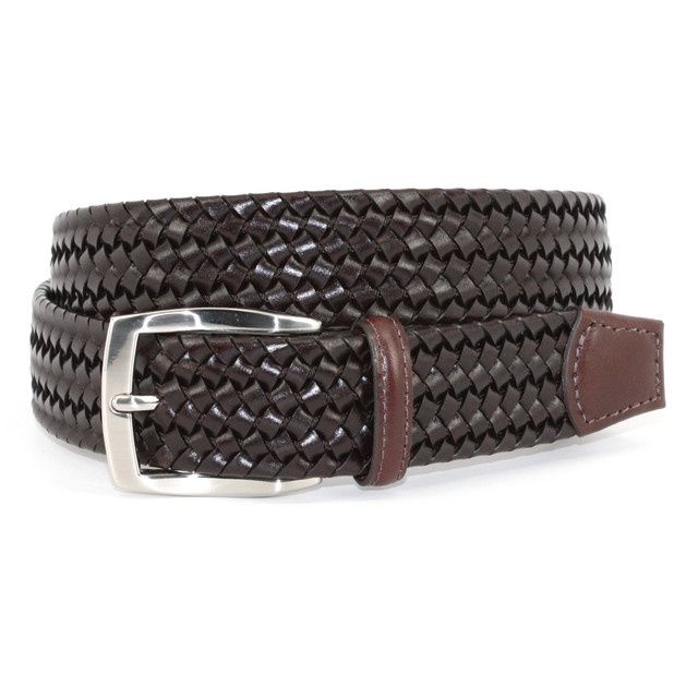 Torino Brown Woven Stretch 54051