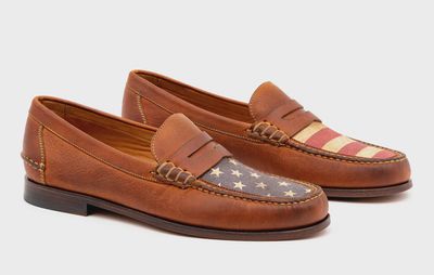 Martin Dingman American Flag Loafer 520173M