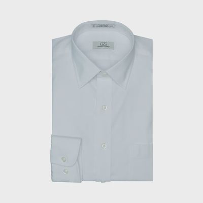 LeConte White Spread Collar Tailored 001 TF SC