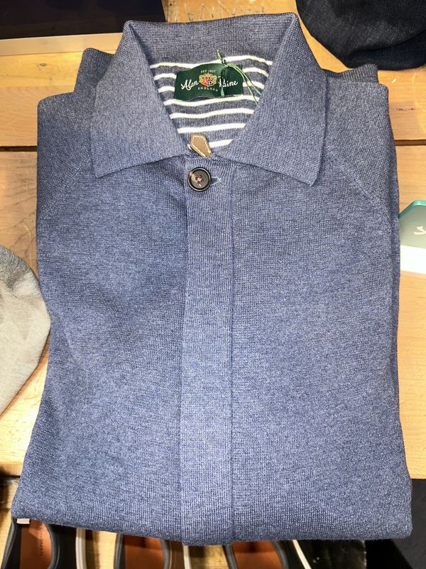 Alan Paine Oakley Full Zip Knit Jacket CH164A10