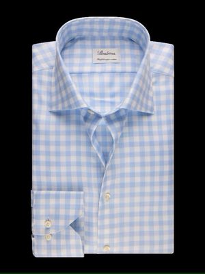 Stenstroms Light Blue Check 6027918912-103
