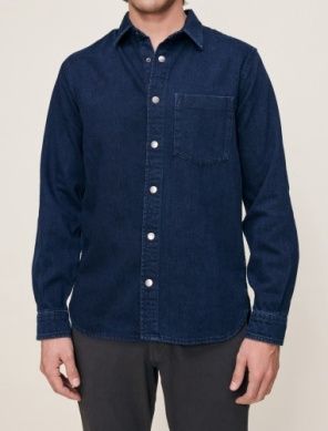 DL1961 Dominick Navy Denim Shirt Jacket 11845