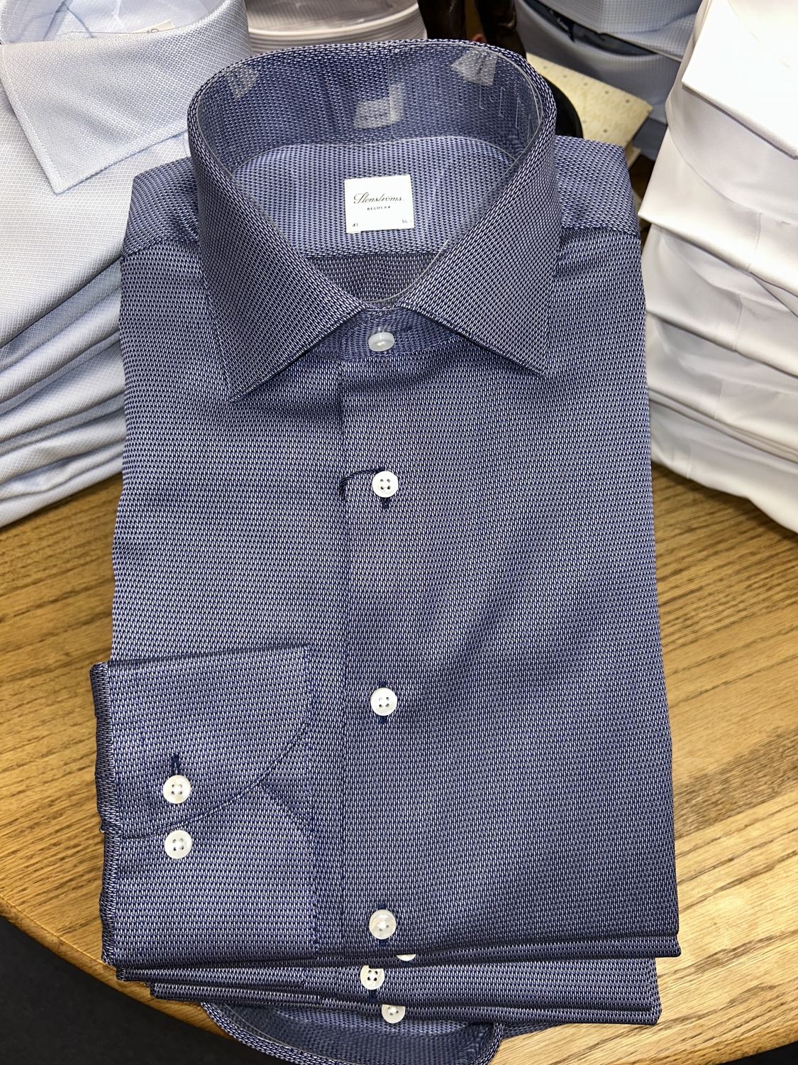 Stenstroms Navy Pique 6027919005-180